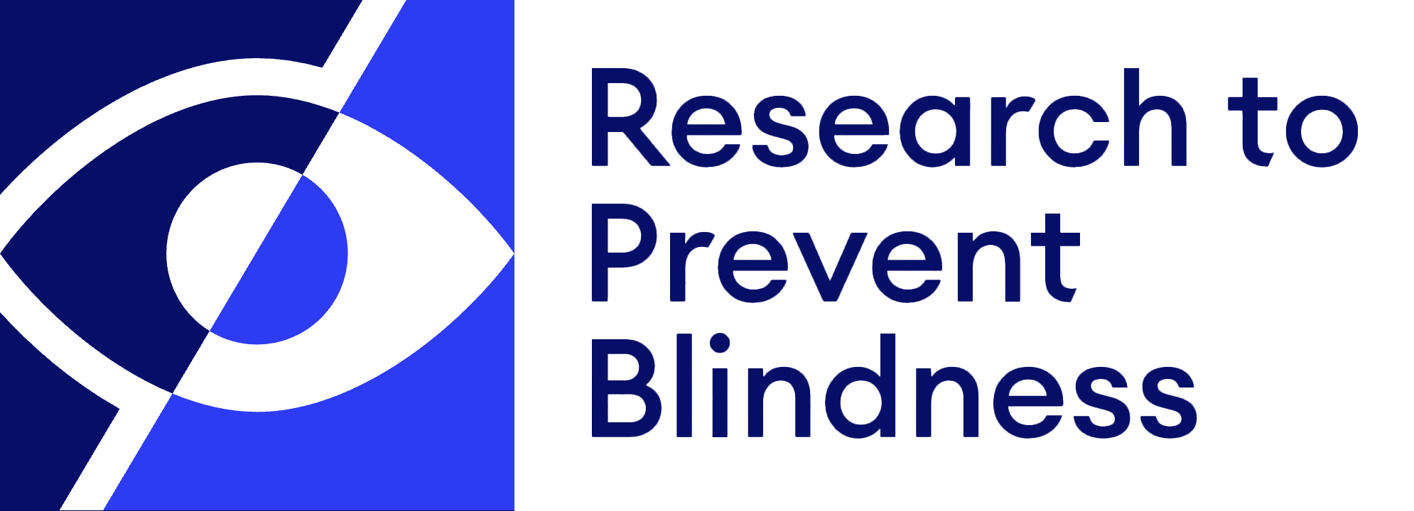 Research to Prevent Blindness logo with stylized eye.