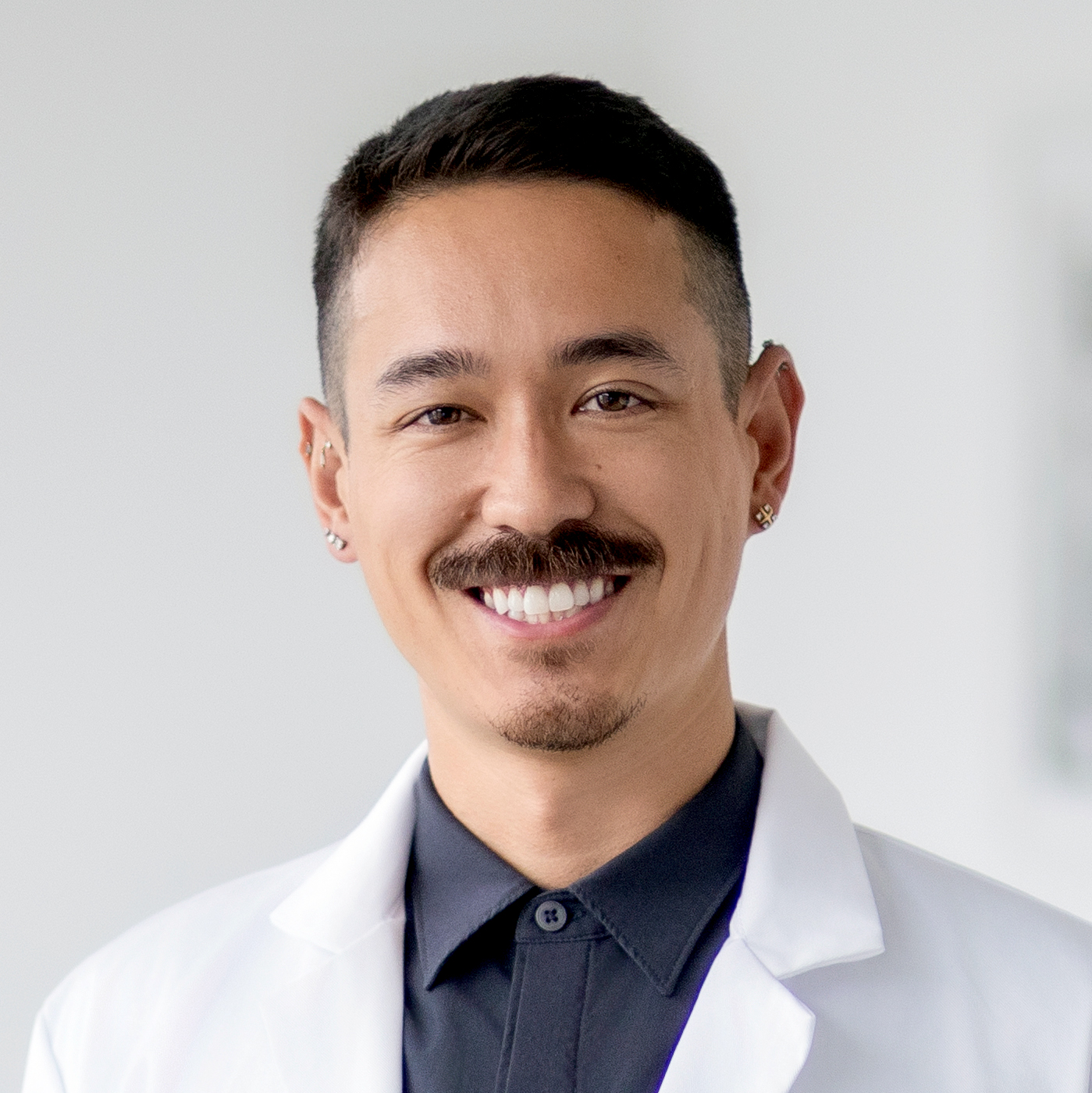 Smiling man portrait