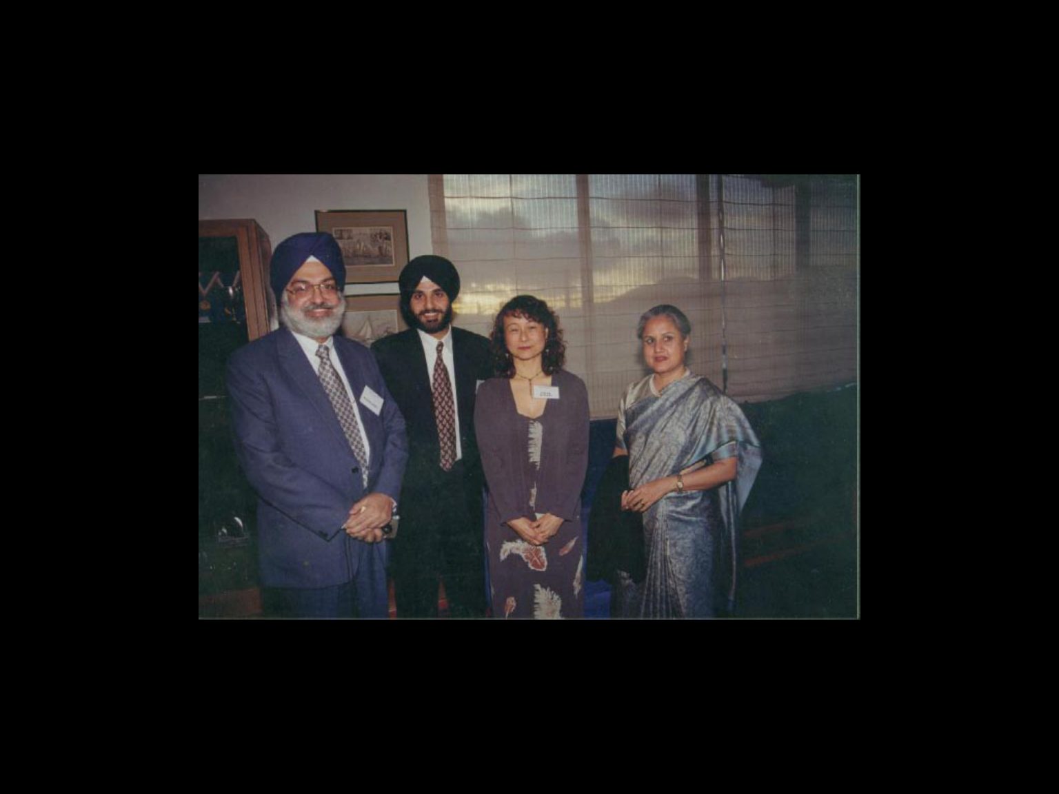 Archival photograph 3 from the 1999, 40th reunion of the Frederick C. Cordes Eye Society., showing Frederick C. Cordes Eye Society members at a reunion or banquet event.