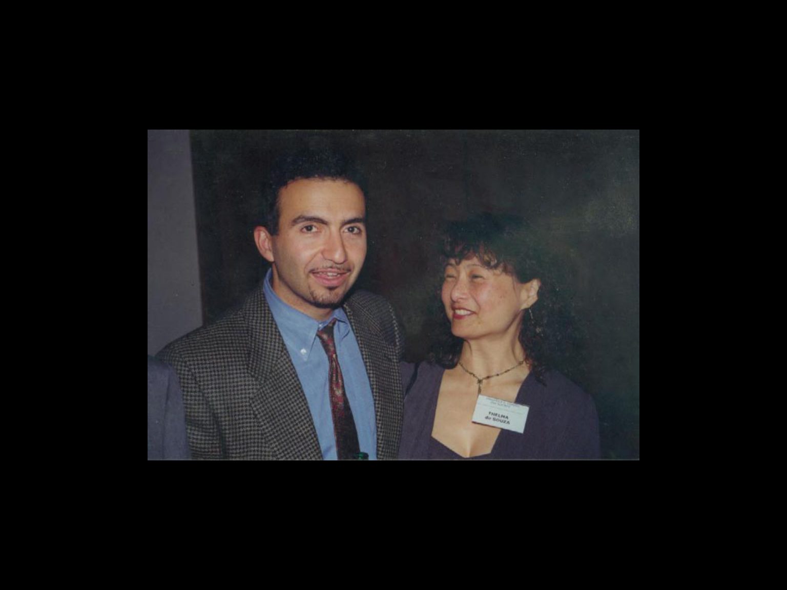 Archival photograph 6 from the 1999, 40th reunion of the Frederick C. Cordes Eye Society., showing Frederick C. Cordes Eye Society members at a reunion or banquet event.