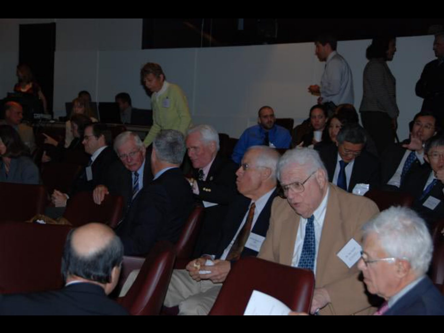 Archival photograph 29 from the 2009, 50th reunion of the Frederick C. Cordes Eye Society, provided by Greer Geiger, M.D., showing Frederick C. Cordes Eye Society members at a reunion or banquet event.