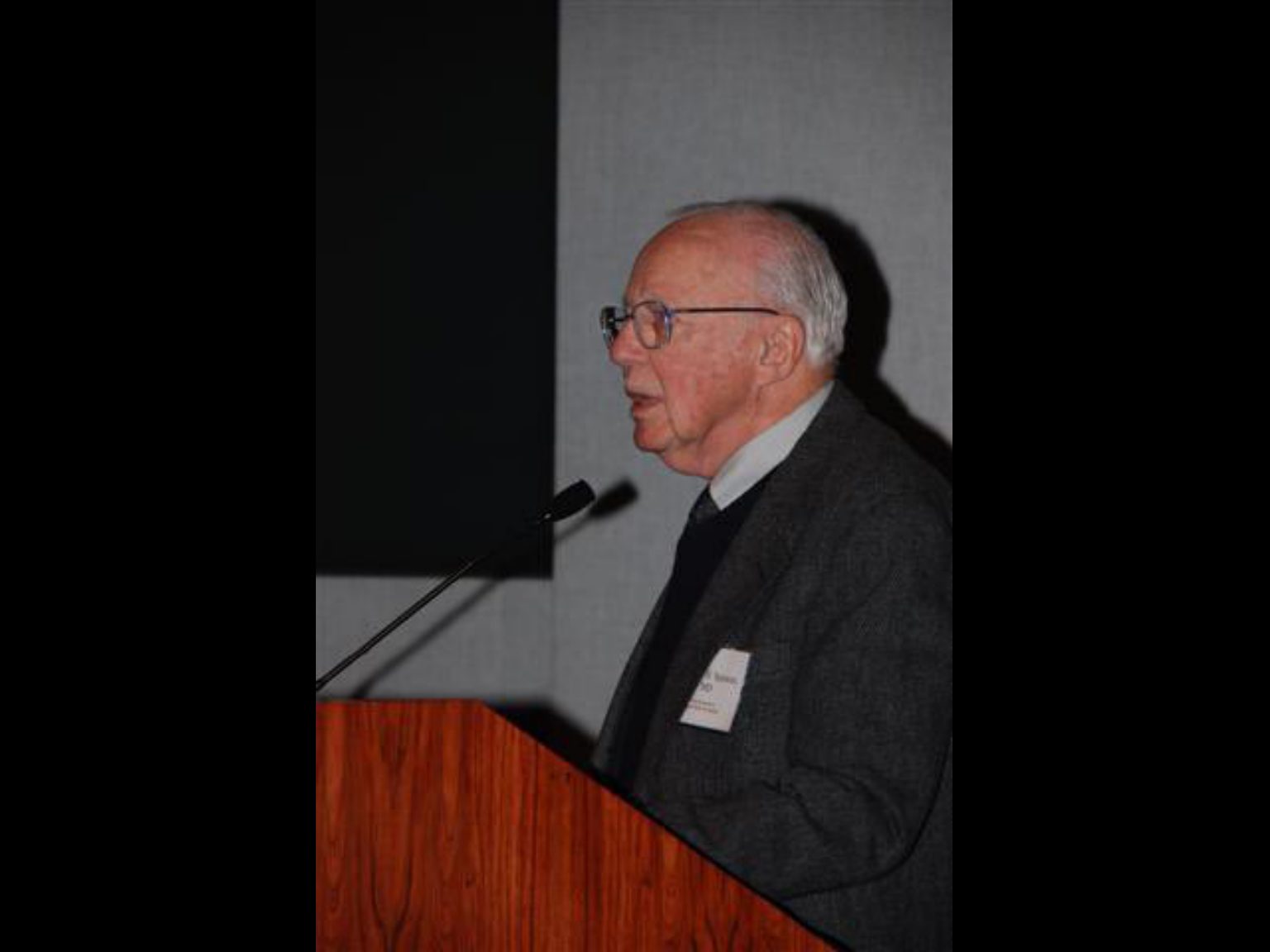 Archival photograph 36 from the 2009, 50th reunion of the Frederick C. Cordes Eye Society, provided by Greer Geiger, M.D., showing Frederick C. Cordes Eye Society members at a reunion or banquet event.
