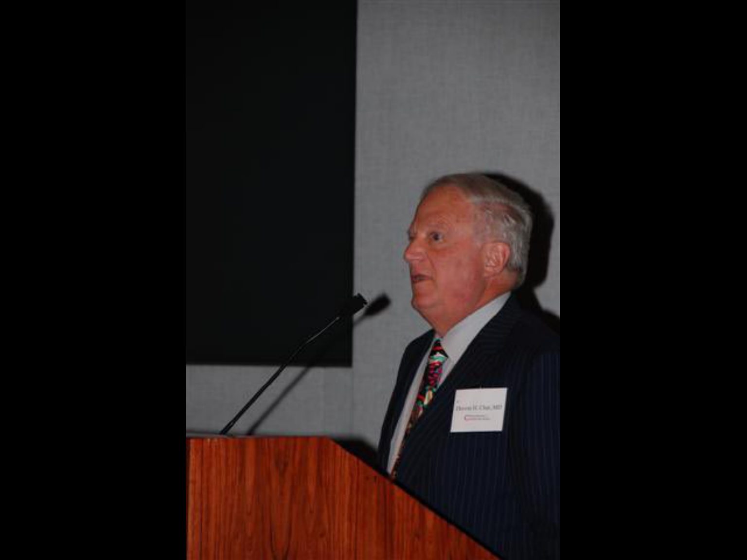 Archival photograph 40 from the 2009, 50th reunion of the Frederick C. Cordes Eye Society, provided by Greer Geiger, M.D., showing Frederick C. Cordes Eye Society members at a reunion or banquet event.