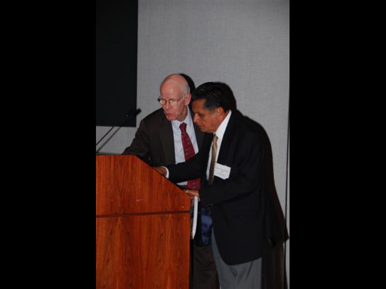 Archival photograph 72 from the 2009, 50th reunion of the Frederick C. Cordes Eye Society, provided by Greer Geiger, M.D., showing Frederick C. Cordes Eye Society members at a reunion or banquet event.