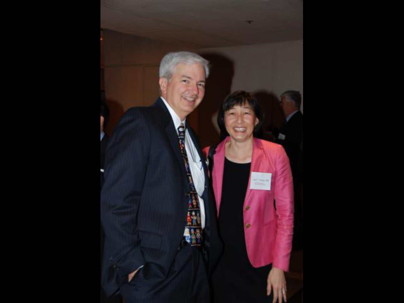 Archival photograph 85 from the 2009, 50th reunion of the Frederick C. Cordes Eye Society, provided by Greer Geiger, M.D., showing Frederick C. Cordes Eye Society members at a reunion or banquet event.