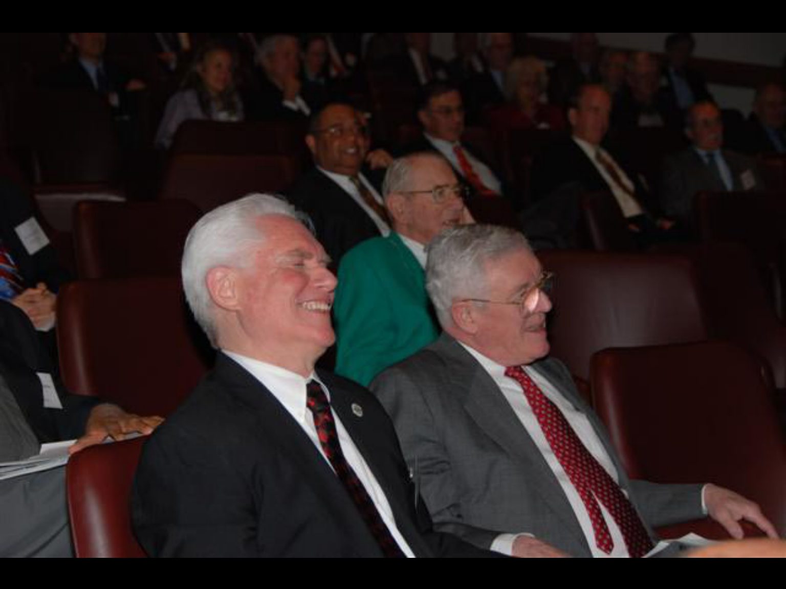 Archival photograph 97 from the 2009, 50th reunion of the Frederick C. Cordes Eye Society, provided by Greer Geiger, M.D., showing Frederick C. Cordes Eye Society members at a reunion or banquet event.