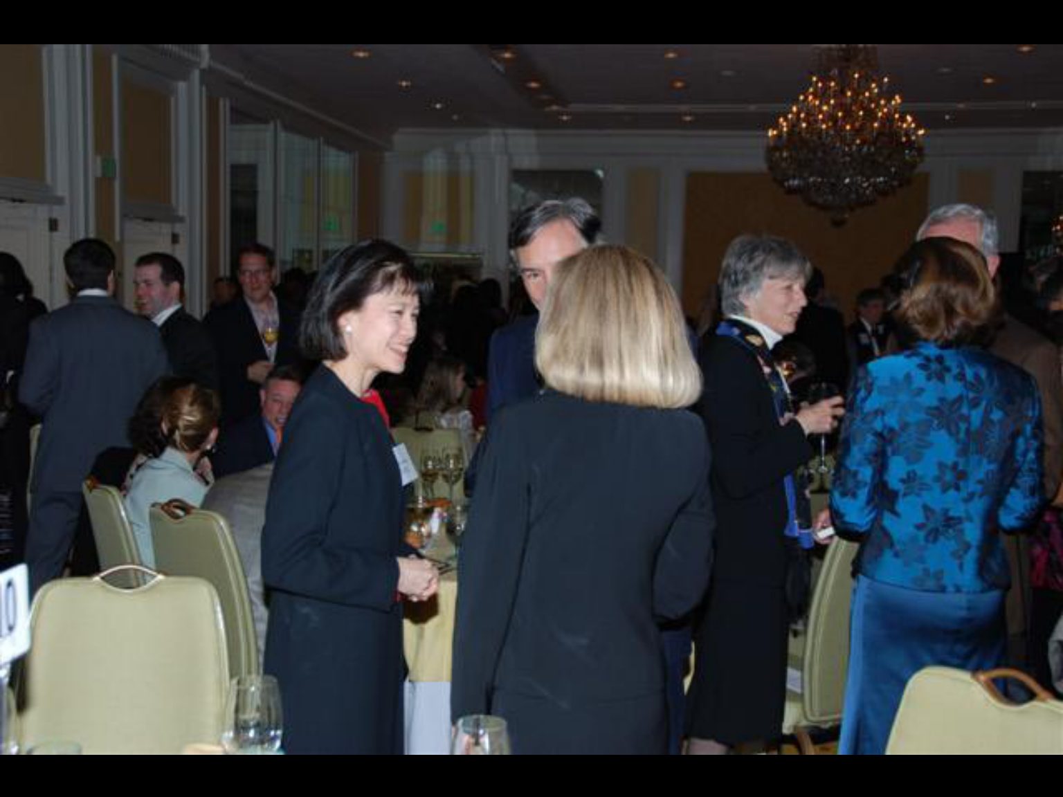 Archival photograph 70 from the (part two) from the 2009, 50th reunion of the Frederick C. Cordes Eye Society provided by Greer Geiger, M.D., showing Frederick C. Cordes Eye Society members at a reunion or banquet event.