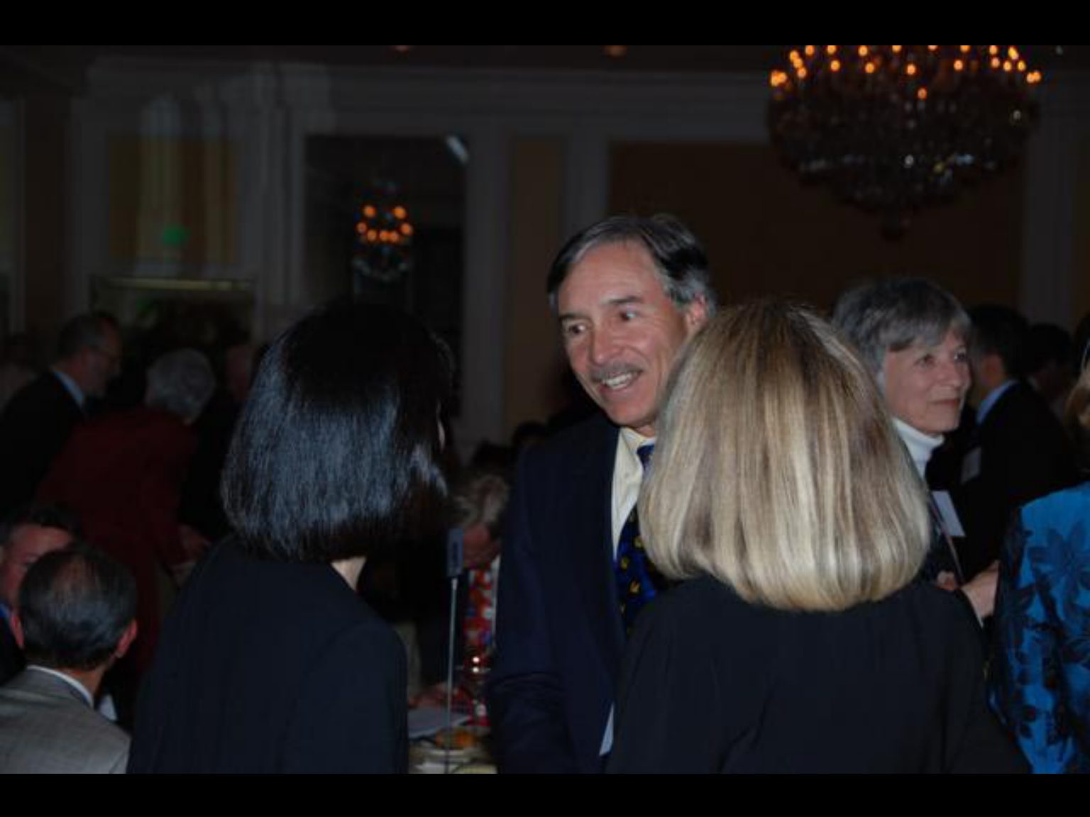 Archival photograph 71 from the (part two) from the 2009, 50th reunion of the Frederick C. Cordes Eye Society provided by Greer Geiger, M.D., showing Frederick C. Cordes Eye Society members at a reunion or banquet event.