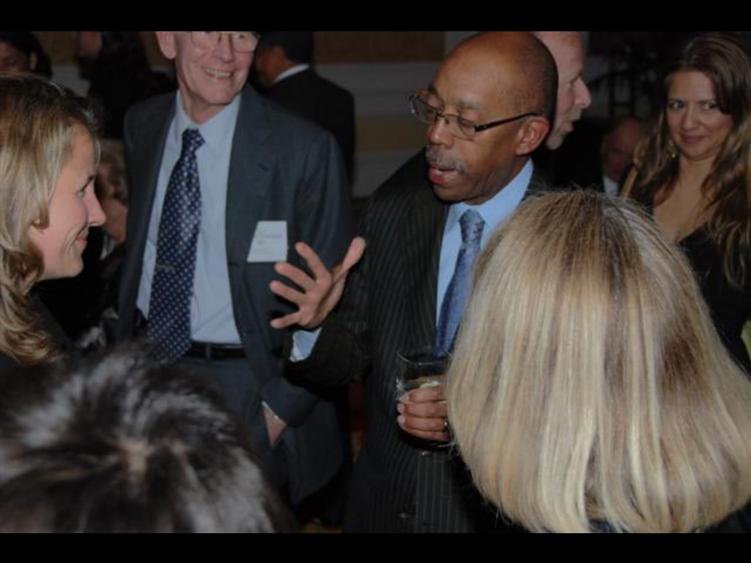 Archival photograph 80 from the (part two) from the 2009, 50th reunion of the Frederick C. Cordes Eye Society provided by Greer Geiger, M.D., showing Frederick C. Cordes Eye Society members at a reunion or banquet event.